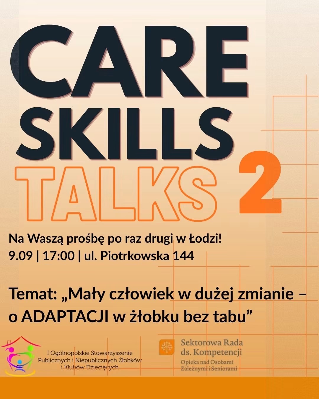 Care Skills Talks: Jak wspierać dziecko w adaptacji?